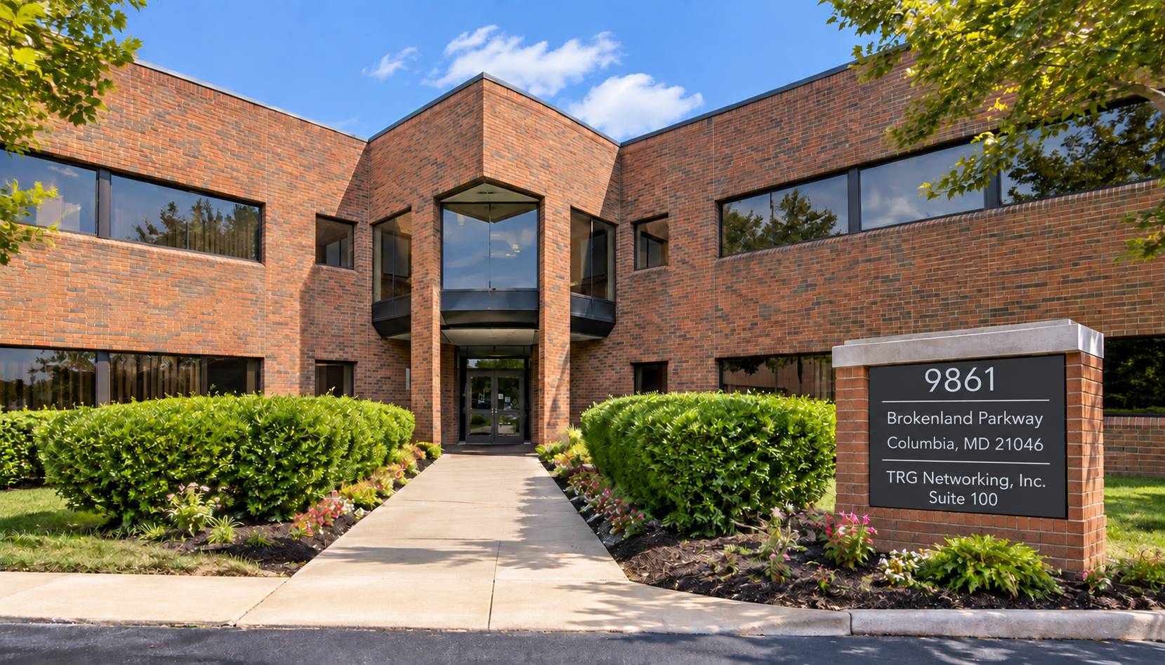 The TRG Networking office in Columbia, Maryland