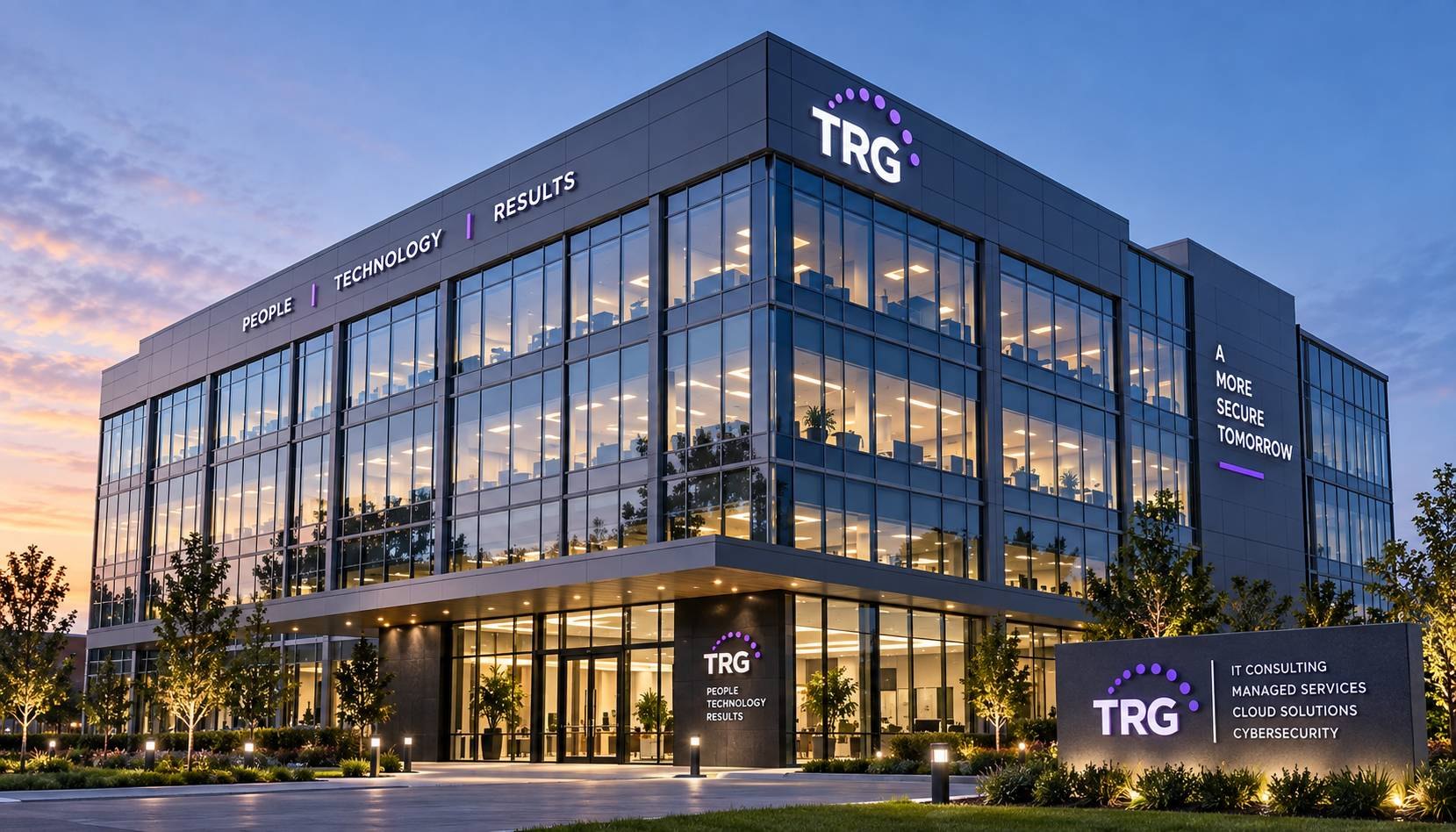 The TRG Networking office in Columbia, Maryland
